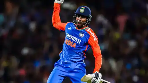 One-man Tilak Varma guides India to take 2-0 lead in T20I series after thrilling Chennai victory